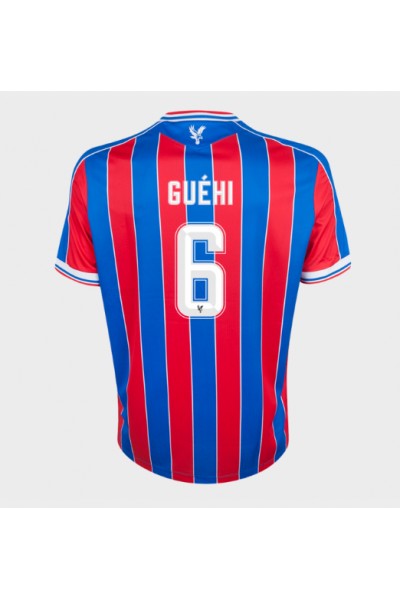Crystal Palace Marc Guehi #6 Jalkapallovaatteet Kotipaita 2025-26 Lyhythihainen Crystal Palace Marc Guehi #6 Jalkapallovaatteet Kotipaita 2025-26 Lyhythihainen